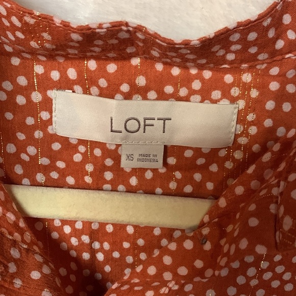 Loft Blouse Button Front - Picture 4 of 6